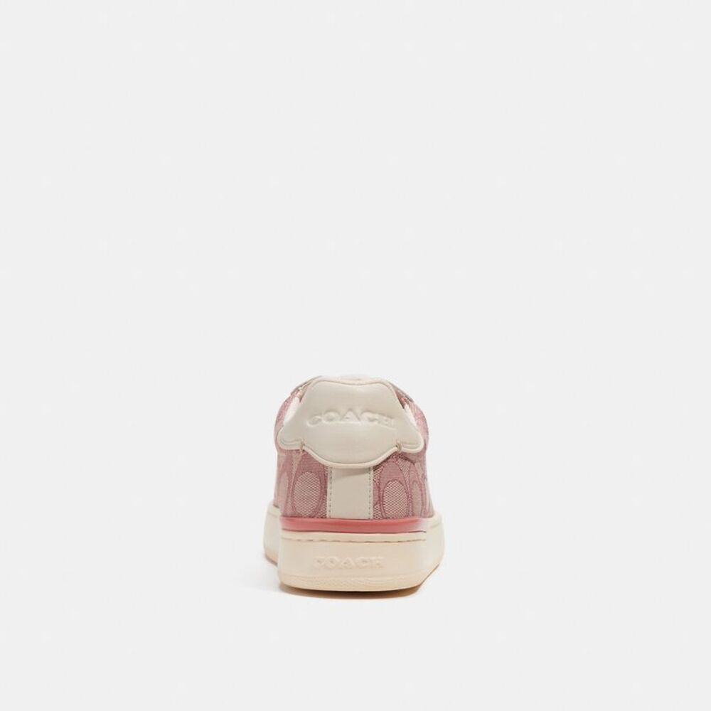 NWT Coach Outlet Clip Low Top In Signature Jacquard - Picture 4 of 6